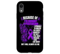 Pulmnary Hypertension PH Warrior Case for iPhone XR