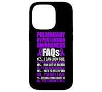 Pulmnary Hypertension PH Warrior FAQs Case for iPhone 14 Pro