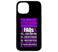 Pulmnary Hypertension PH Warrior FAQs Case for iPhone 15