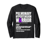 Pulmnary Hypertension PH Warrior Long Sleeve T-Shirt