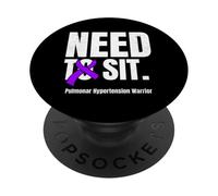 Pulmnary Hypertension PH Warrior PopSockets Adhesive PopGrip