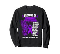 Pulmnary Hypertension PH Warrior Sweatshirt