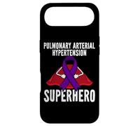 Pulmonary Arterial Hypertension Superhero Purple Ribbon Case for iPhone Air