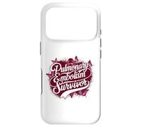 Pulmonary Embolism awareness flowers Case for iPhone 17 Pro