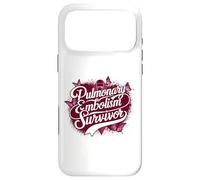 Pulmonary Embolism awareness flowers Case for iPhone 17 Pro Max