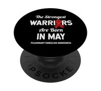 Pulmonary Embolism Awareness May Birthday PopSockets Adhesive PopGrip