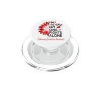 Pulmonary Embolism Awareness sunflower Pulmonary Embolism PopSockets PopGrip for MagSafe