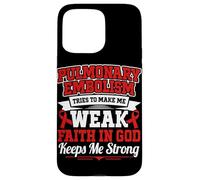Pulmonary Embolism Warrior Case for iPhone 15 Pro Max