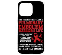 Pulmonary Embolism Warrior Case for iPhone 15 Pro Max