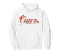 Pulmonary Function Tech Christmas Nice List Saying Pullover Hoodie