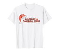 Pulmonary Function Tech Christmas Nice List Saying T-Shirt
