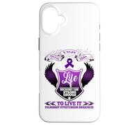 Pulmonary Hypertension Awareness Case for iPhone 16 Plus