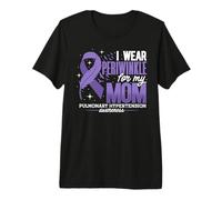 Pulmonary Hypertension Awareness Mom I Wear Periwinkle Premium T-Shirt