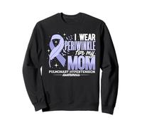 Pulmonary Hypertension Awareness Mom I Wear Periwinkle Sweatshirt