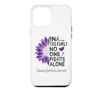 Pulmonary hypertension Awareness sunflower purple ribbon Case for iPhone 12 Pro Max