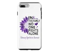 Pulmonary hypertension Awareness sunflower purple ribbon Case for iPhone 7 Plus/8 Plus