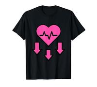 Pulmonary Hypertension High Blood Pressure Value Graphic T-Shirt, Men, Black, XL