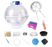 PULO CP Mfg Blue Balloon Stuffing Machine Kit Stuffer Set for Gift Decoration DIY Stuff Balloons 45cm/18inch Stuffing Balloons with Expander Tool