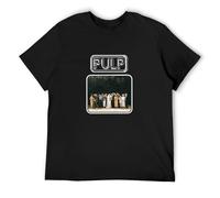 Pulp Different Class T-Shirt Graphics Tee Black Tee Shirt S