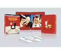Pulp Fiction 4K UHD Steelbook [Blu-ray] [2022] [Region A & B & C]