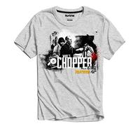 Pulp Fiction Bruce Willis Chopper Official Tee T-Shirt Mens Unisex (Small) Grey
