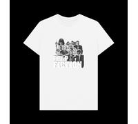 Pulp Fiction Cast Graphic White T-Shirt Pulp Fiction White XL