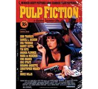Pulp Fiction Cover Canvas Print Multicoloured (50Cm X 40Cm)