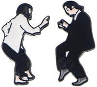 Pulp Fiction Dance John Travolta Uma Thurman Quentin Tarantino 90s Movie Stud Earrings Ear Rings