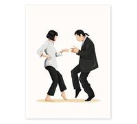Pulp Fiction Dance Poster by Nour Tohme 30 x 40 cm Wall art Wall decor