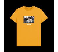 Pulp Fiction Mia Wallace Gold Unisex T-Shirt Colour: Mustard, Size: XXL Pulp Fiction Gold M