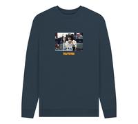 Pulp Fiction Mia Wallace Unisex Sweatshirt in Navy | Size: Large Pulp Fiction Navy L