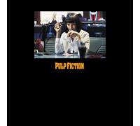 Pulp Fiction Mia Wallace Unisex T-Shirt - Black - XL - Black