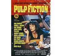Pulp Fiction Movie Poster Framed or Unframed Glossy Poster (A3-297 x 420 mm Unframed)