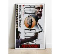 Pulp Fiction Movie Promo : 36"x24" Poster BRING YOUR WALLS TO LIFE ! Japanese Version