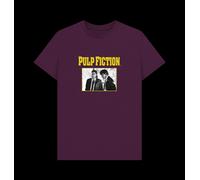 Pulp Fiction Scenes Purple Unisex T-Shirt Pulp Fiction Purple XL