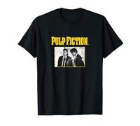Pulp Fiction Unisex Adult T-Shirt, Black, Short Sleeve, Small, Movie Fans, Casual Wear Lovers, Unisex