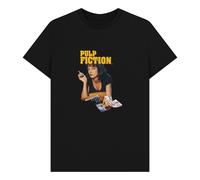 Pulp Fiction Vintage Mia Wallace Black T-Shirt | Size: Medium Pulp Fiction Black M