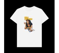 Pulp Fiction Vintage Mia Wallace White T-Shirt Pulp Fiction White M