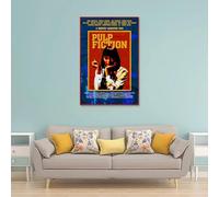 Pulp Fiction Waterproof Canvas Poster Wall Art HD UV Resistant Print Suitable for Living Rooms And Hallways And Makes A Great GiftUnframe-style12x18inch(30x45cm)