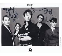 Pulp FULLY SIGNED Photo 1st Generation PRINT Ltd 150 + Certificate (1)