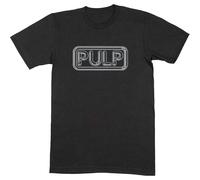 Pulp Men's Different Class Logo Cotton T-Shirt in Black | Size: Small Pulp Black S