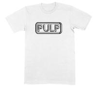 Pulp Men's Different Class Logo Cotton T-Shirt in White | Size: XL Pulp White XL