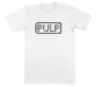 Pulp T Shirt Different Class Band Logo Official Mens White L