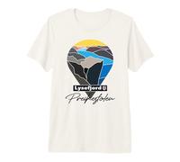Pulpit Rock Preikestolen Norway Lysefjord Travel Hiking Gift Premium T-Shirt