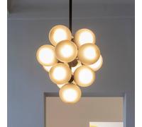 pulpo pendant light Stellar Grape Small, white, 13 lights