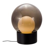 pulpo table lamp Boule Medium, smoky grey/opal/black