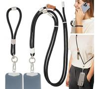 Pulpo Wrist Strap and Lanyard 2-in-1, Black