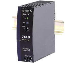 PULS Piano DIN-Rail PSU 24V DC 5A 120W 1 Output