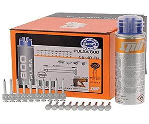 Pulsa 800 Pin Pack C6 40mm - Flush Head Concrete Pin. Box Qty 500 & 1 Fuel Cell