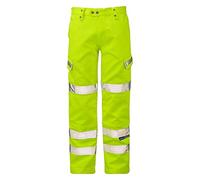 Pulsar Combat Trouser, 38" Waist Regular Leg, Hi-Viz Yellow